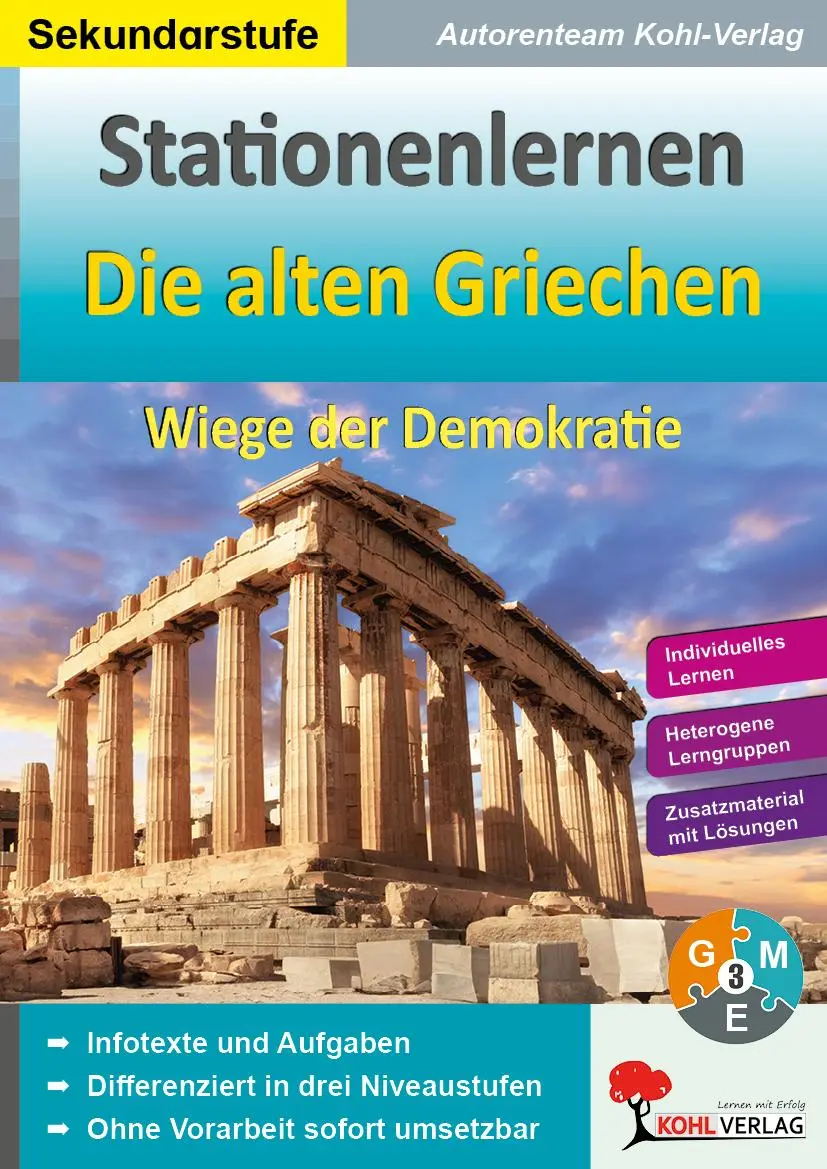 Cover: 9783960400776 | Stationenlernen Die alten Griechen | Wiege der Demokratie | Buch