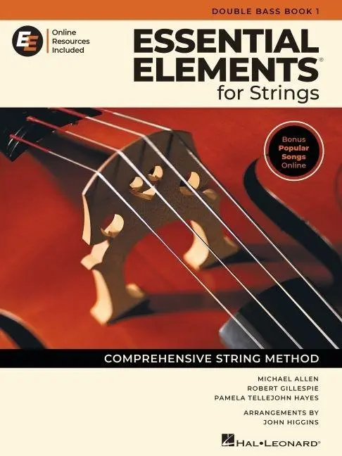 Cover: 9798350120776 | Essential Elements for Strings - Double Bass Book 1 with Online...