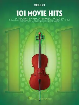 Cover: 888680610876 | 101 Movie Hits for Cello | Taschenbuch | 120 S. | Englisch | 2016