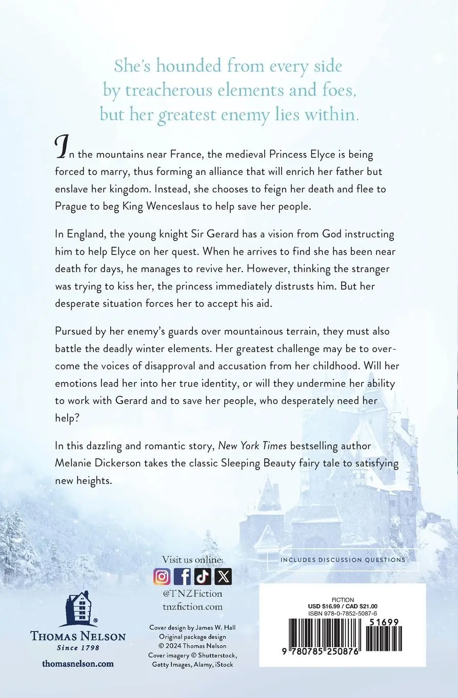Rückseite: 9780785250876 | Veil of Winter | A Sleeping Beauty Retelling | Melanie Dickerson