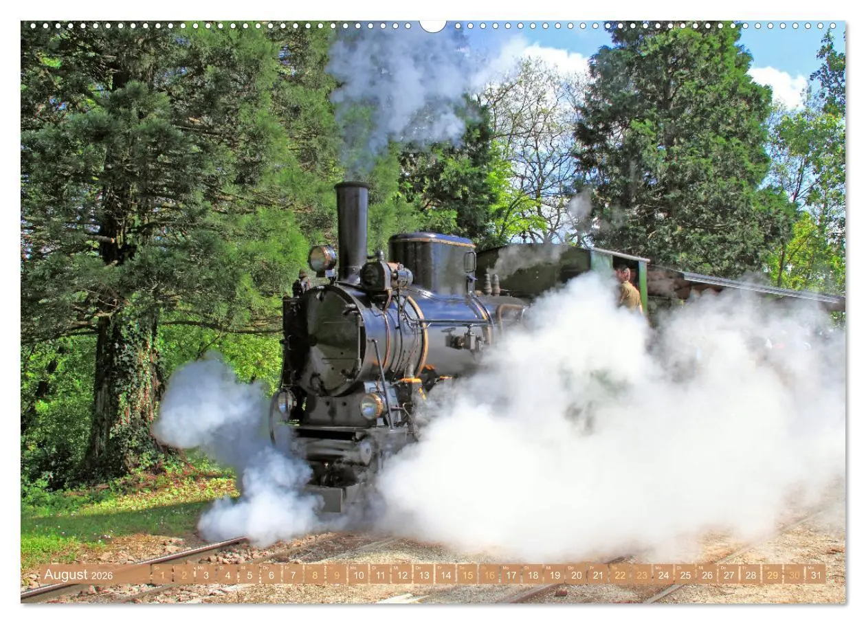Bild: 9783457400876 | Im Zug durch Schweizer Berge (hochwertiger Premium Wandkalender...