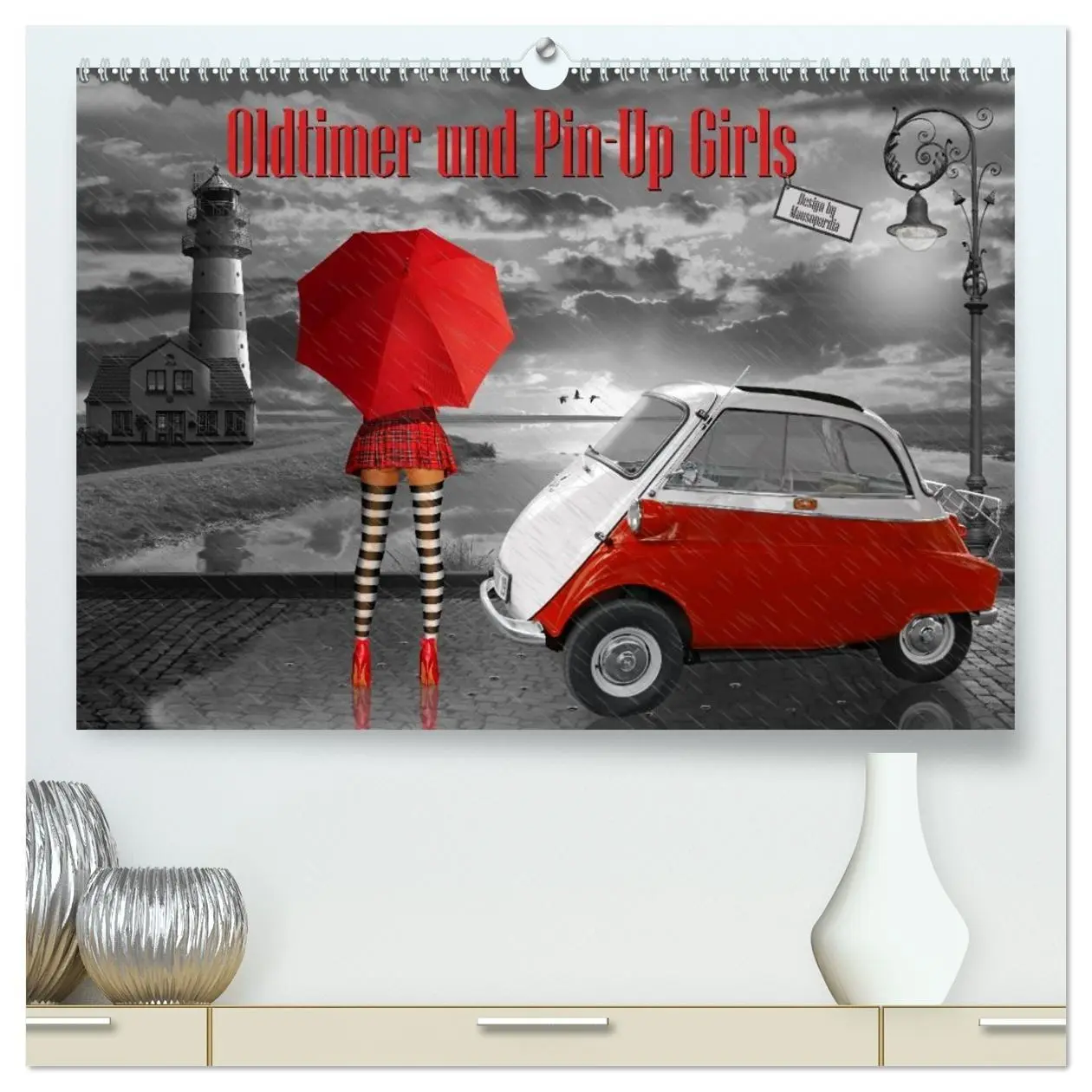 Cover: 9783457950876 | Oldtimer und Pin-Up Girls by Mausopardia (hochwertiger Premium...