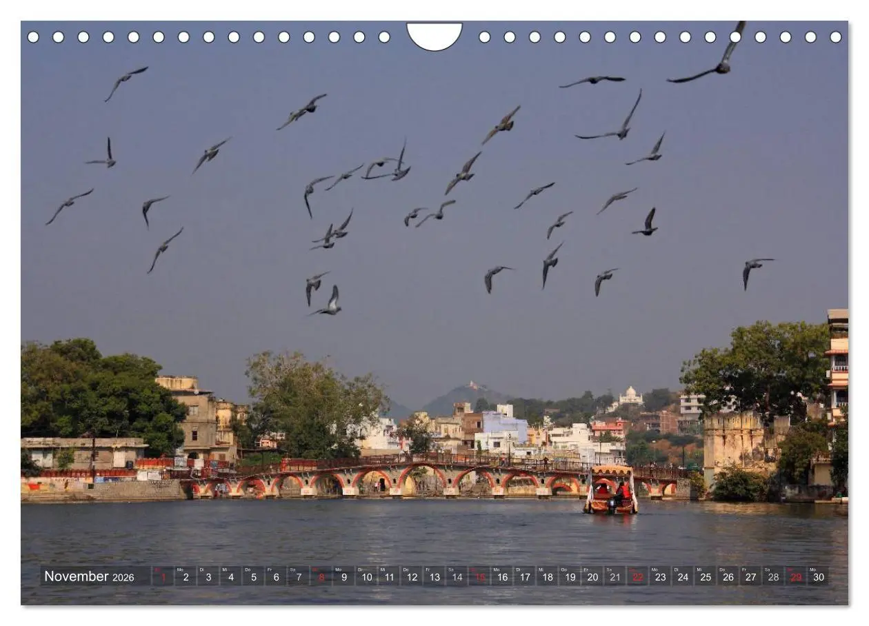 Bild: 9783516110876 | Zauberhaftes Indien (Wandkalender 2026 DIN A4 quer), CALVENDO...