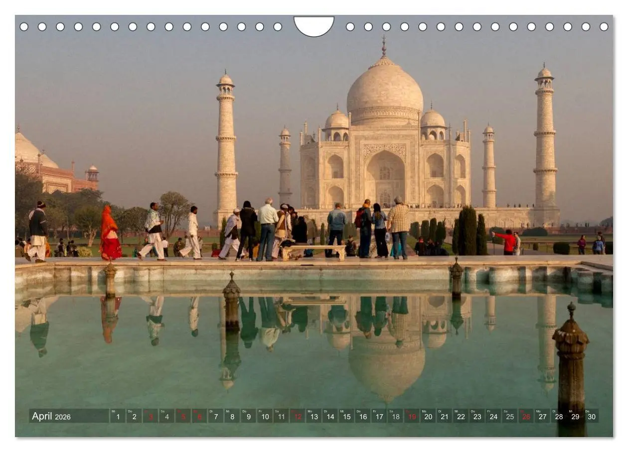 Bild: 9783516110876 | Zauberhaftes Indien (Wandkalender 2026 DIN A4 quer), CALVENDO...