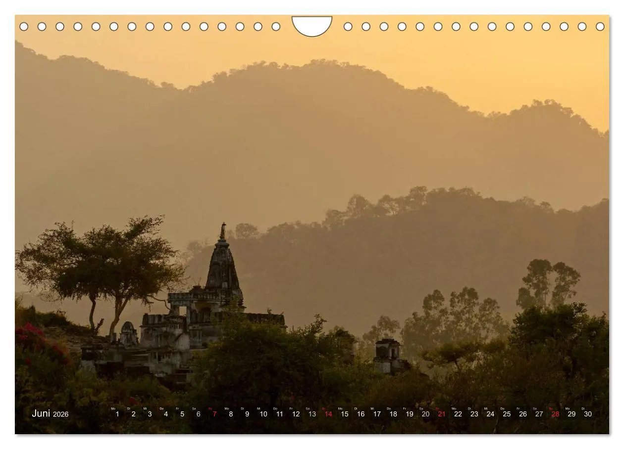 Bild: 9783516110876 | Zauberhaftes Indien (Wandkalender 2026 DIN A4 quer), CALVENDO...
