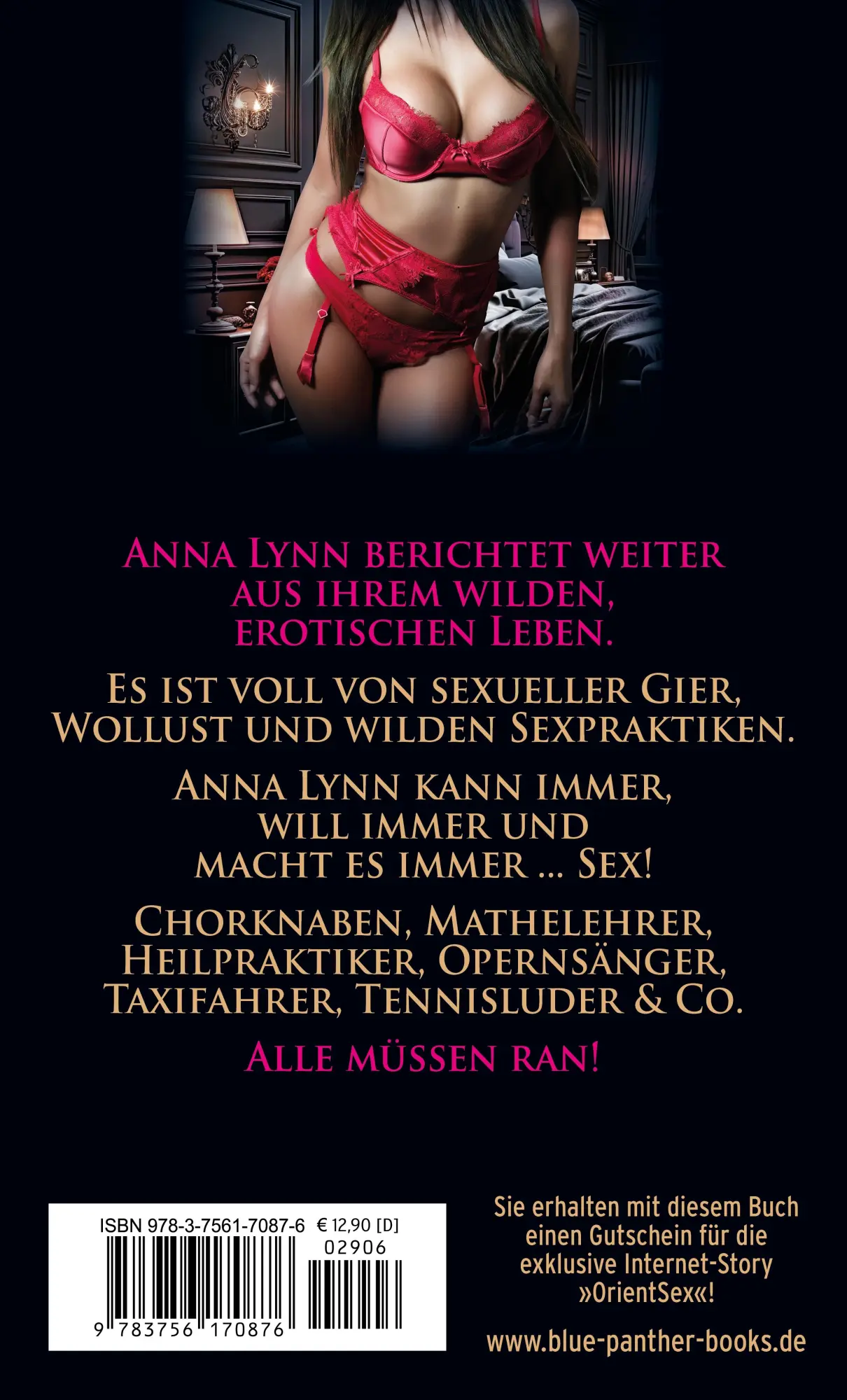 Rückseite: 9783756170876 | Die FeuchtOasen der Ekstase Erotische Bekenntnisse | Anna Lynn | Buch