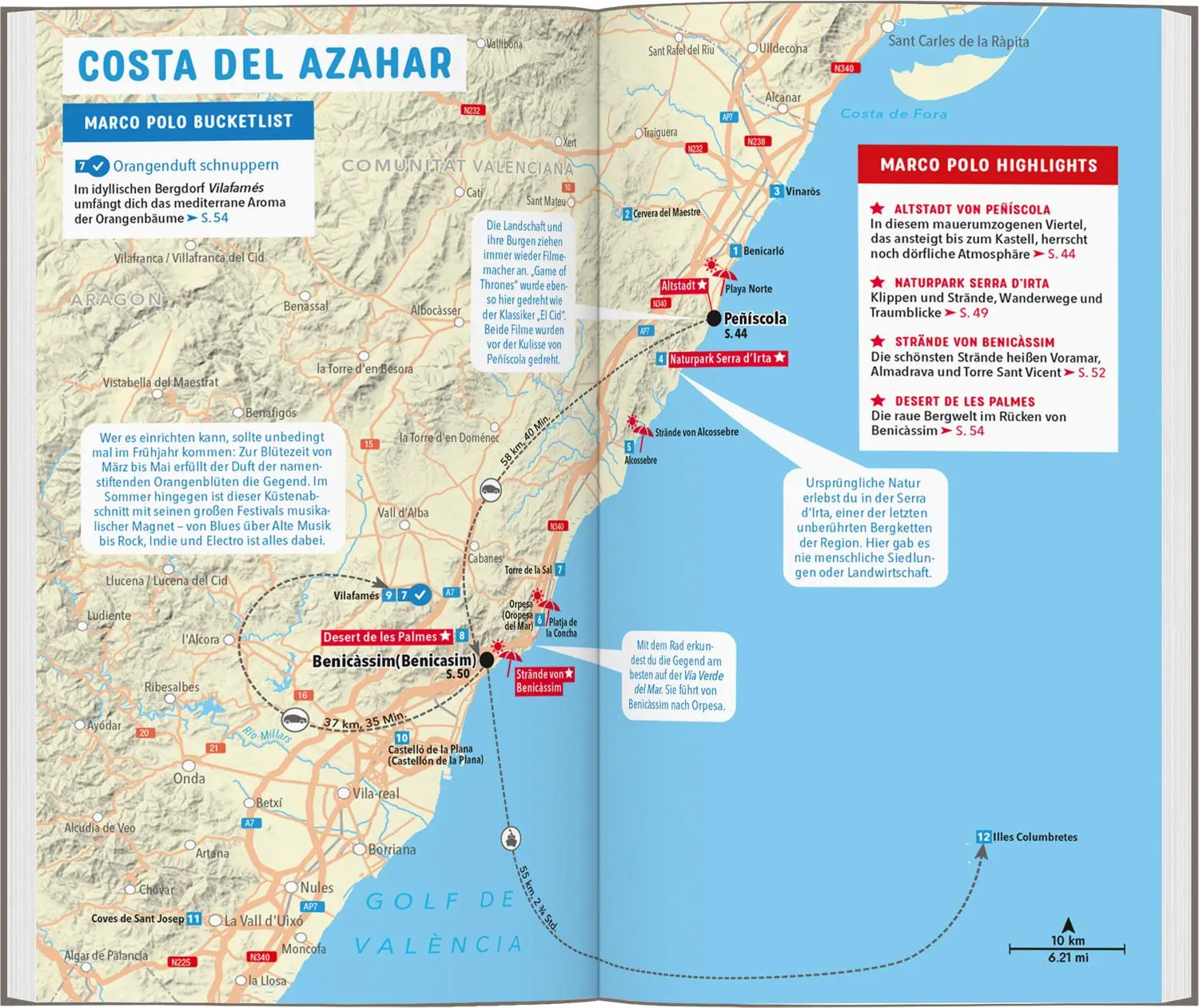 Bild: 9783829740876 | MARCO POLO Reiseführer Costa Blanca, Costa del Azahar, València,...