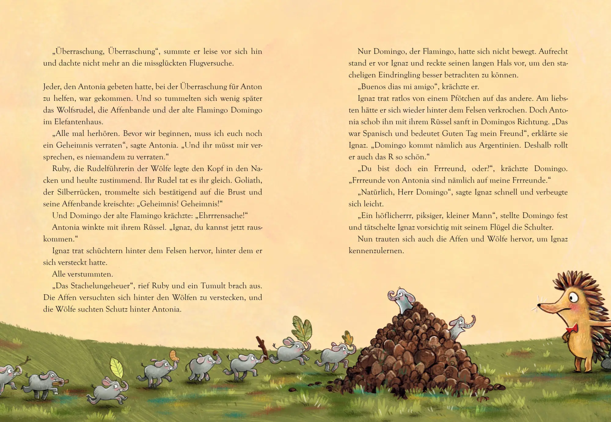 Bild: 9783833910876 | Willkommen im Zoo - Ein neues Zuhause für Ignaz Pfefferminz Igel