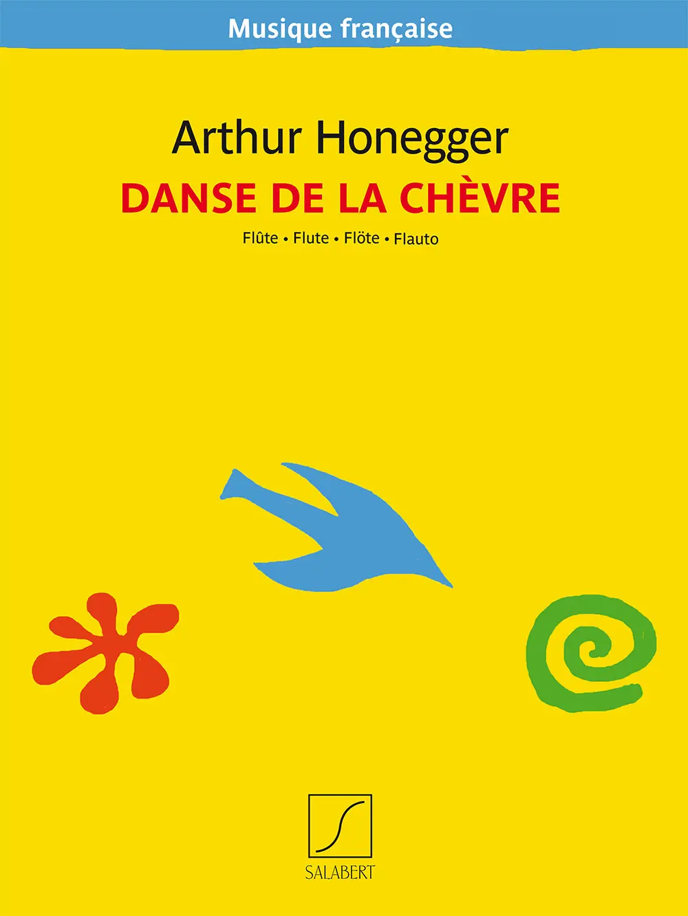Cover: 9790048060876 | Danse de la chêvre pour flute seul (Texte fr/dt/en/it) | Honegger
