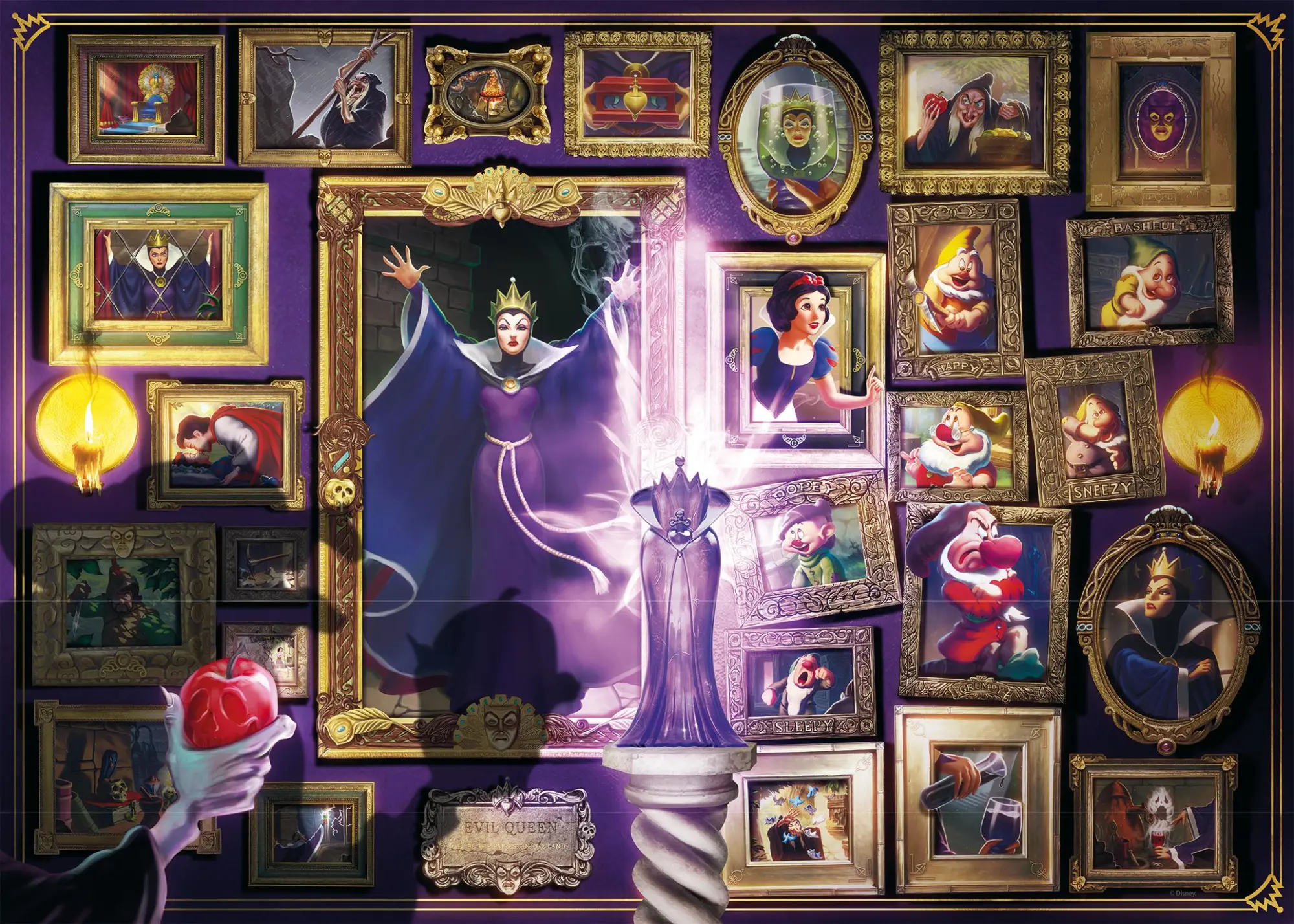 Cover: 4005555000976 | Erwachsenenpuzzle 1000 Teile - Disney Villainous - Evil Queen | Spiel