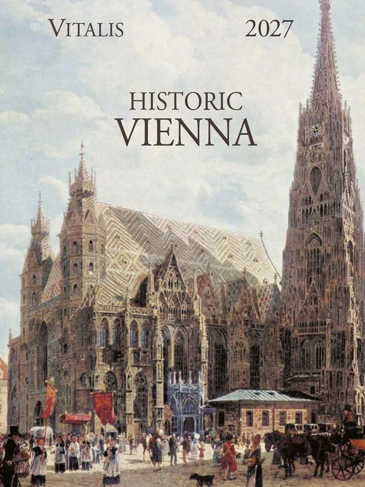 Cover: 8594226440976 | Historic Vienna 2027 | Minikalender | Rudolf Von Alt (u. a.) | 2027