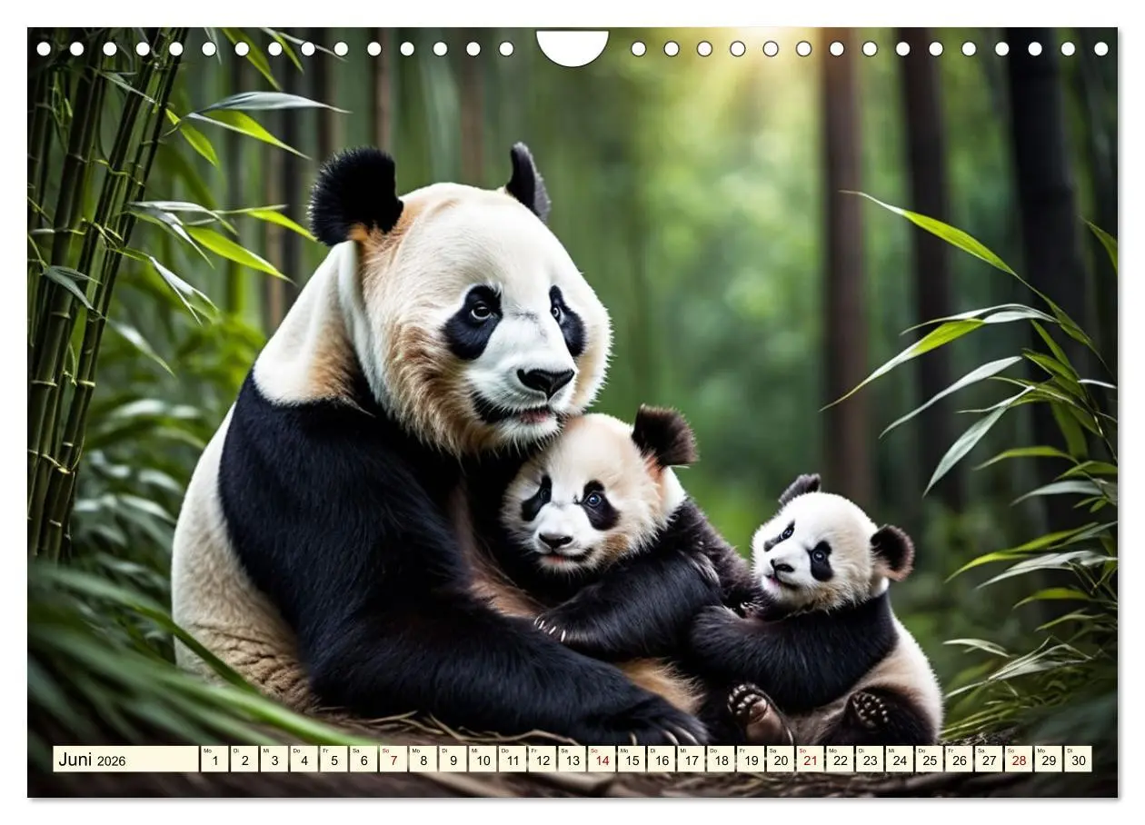 Bild: 9783457320976 | Große und kleine Bären (Wandkalender 2026 DIN A4 quer), CALVENDO...