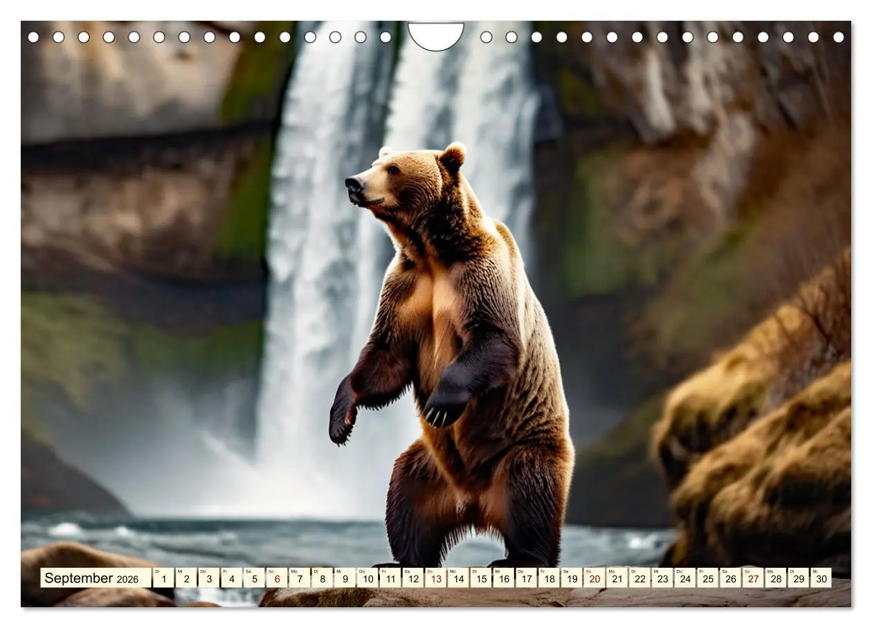 Bild: 9783457320976 | Große und kleine Bären (Wandkalender 2026 DIN A4 quer), CALVENDO...