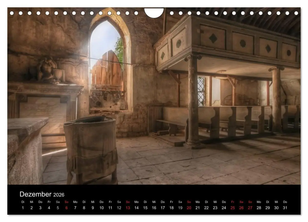 Bild: 9783516100976 | Lost Places - Verlassene Orte (Wandkalender 2026 DIN A4 quer),...