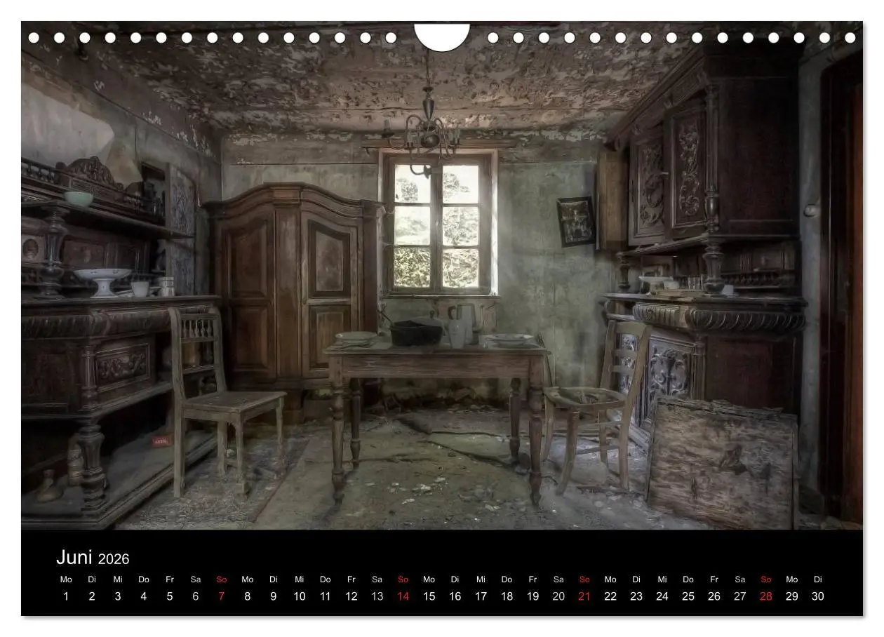 Bild: 9783516100976 | Lost Places - Verlassene Orte (Wandkalender 2026 DIN A4 quer),...