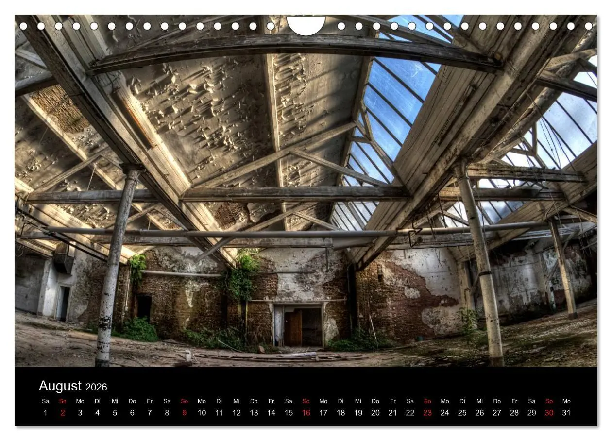 Bild: 9783516100976 | Lost Places - Verlassene Orte (Wandkalender 2026 DIN A4 quer),...
