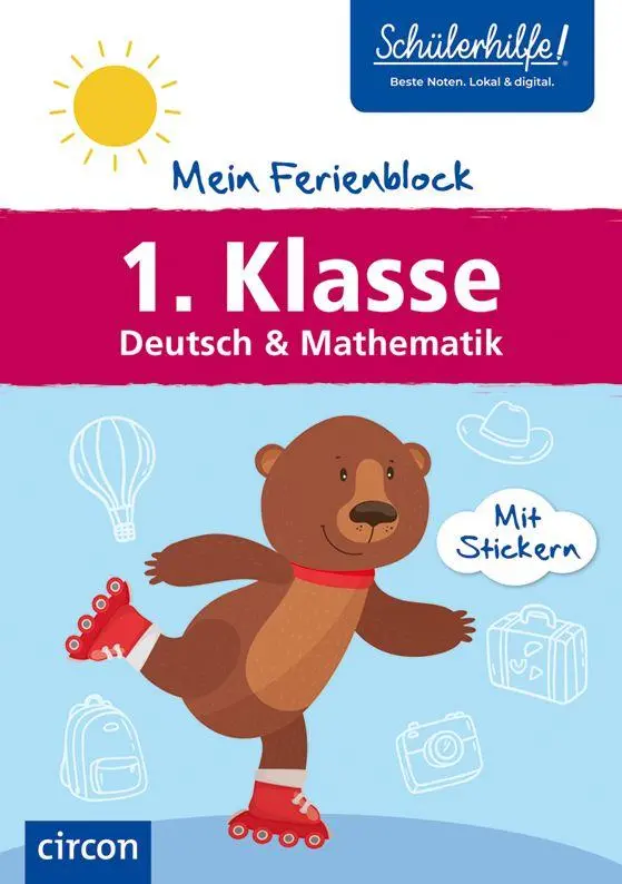 Cover: 9783790100976 | Mein Ferienblock - 1. Klasse | Deutsch &amp; Mathematik | Svenja Ernsten