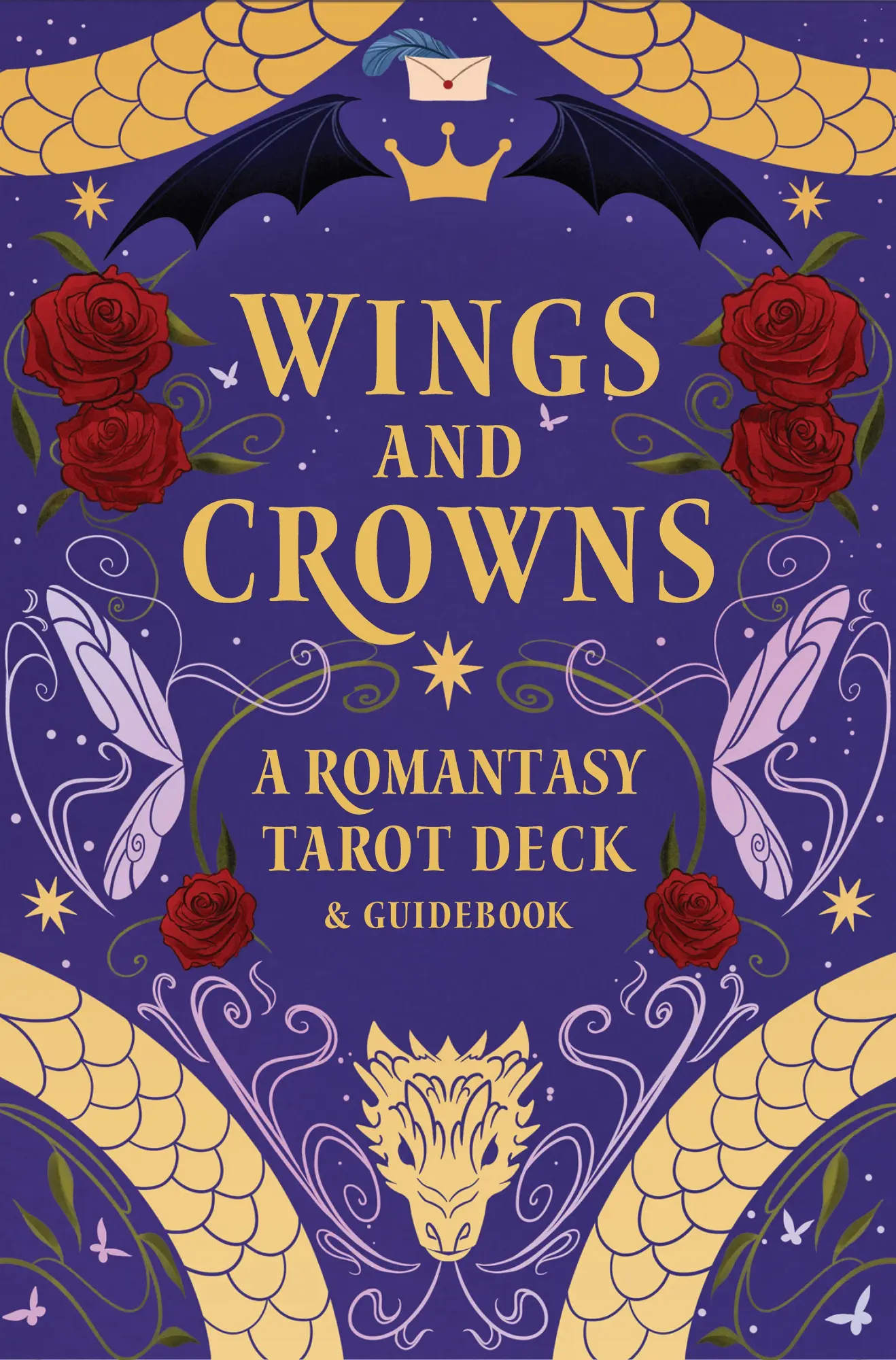 Cover: 9798337400976 | Wings and Crowns: The Romantasy Tarot Deck and Guidebook | Spada