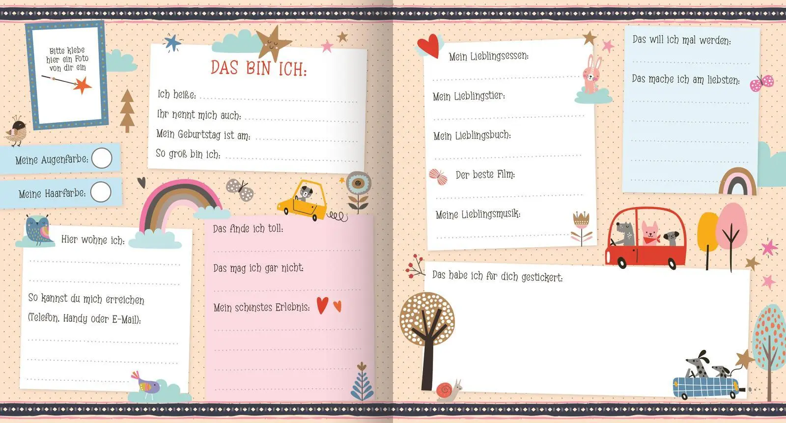 Bild: 4014489131076 | Alle meine Freunde - Fahrzeuge Mit über 300 Stickern | Buch | 64 S.