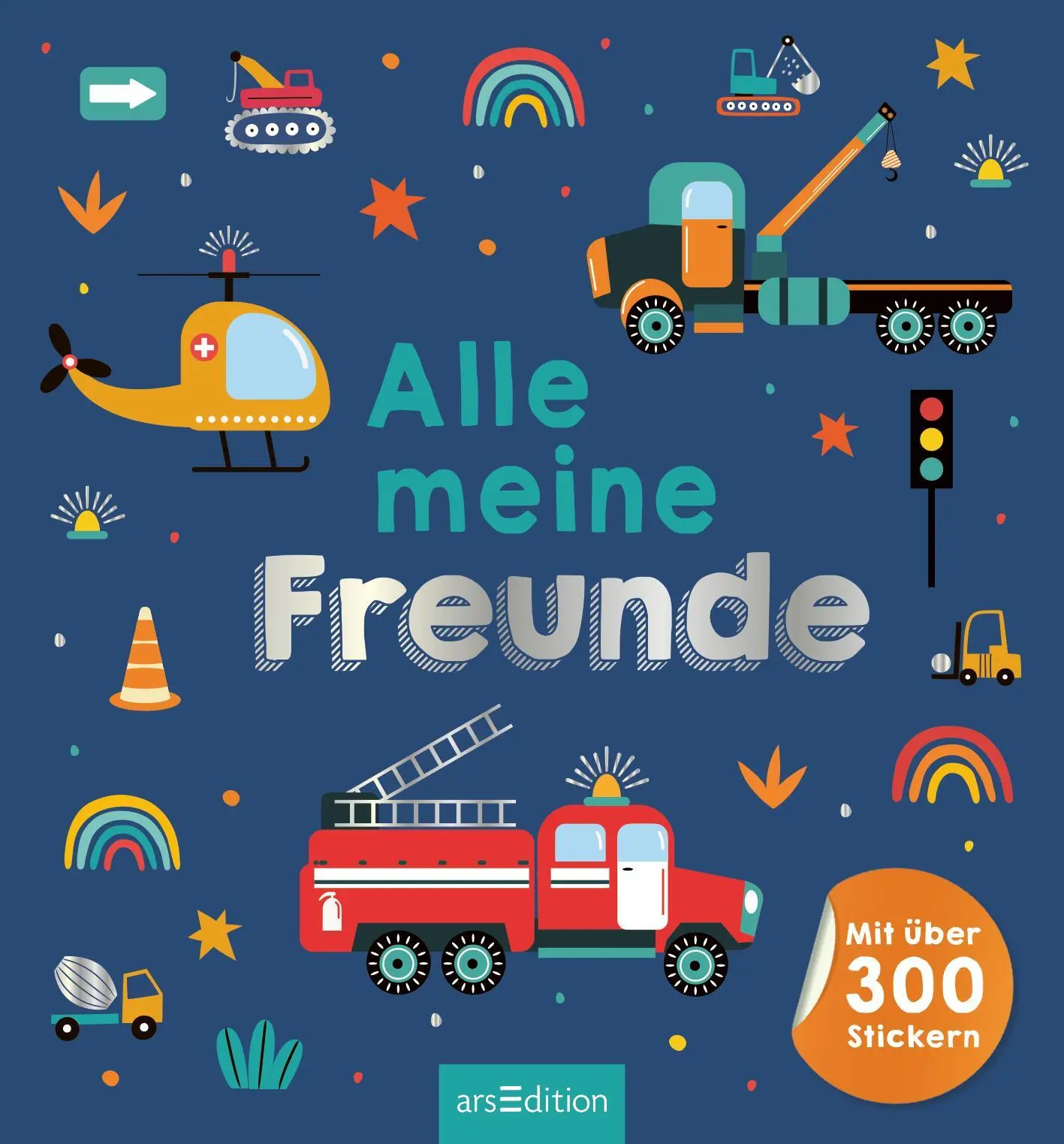 Bild: 4014489131076 | Alle meine Freunde - Fahrzeuge Mit über 300 Stickern | Buch | 64 S.