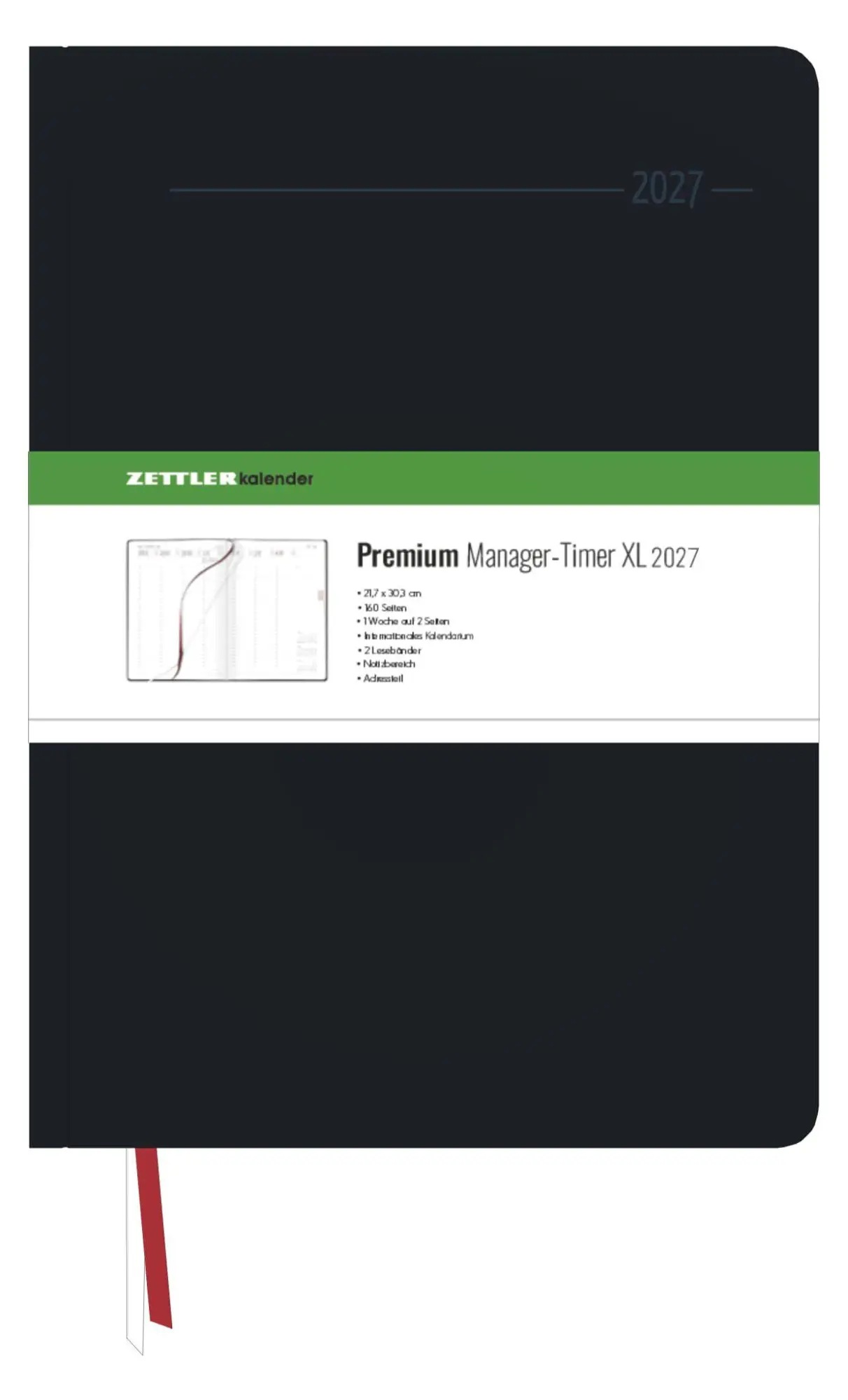 Cover: 4069095011076 | Manager-Timer XL Tucson schwarz A4 2027 | Neumann Verlage GmbH &amp; Co KG