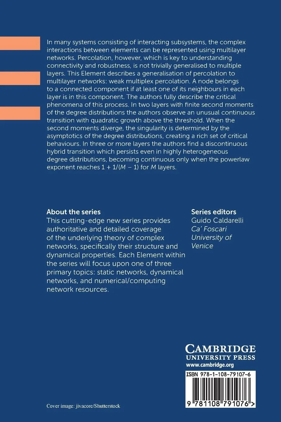 Rückseite: 9781108791076 | Weak Multiplex Percolation | Gareth J. Baxter (u. a.) | Taschenbuch