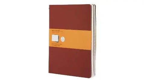 Cover: 9788862931076 | Moleskine Cahier Pocket Ruled Red Cover XL. 3er Pack | Taschenbuch