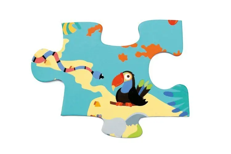 Bild: 5414561811176 | Weltkarte mit Tieren (Kinderpuzzle) | Spiel | In Spielebox | 276181117