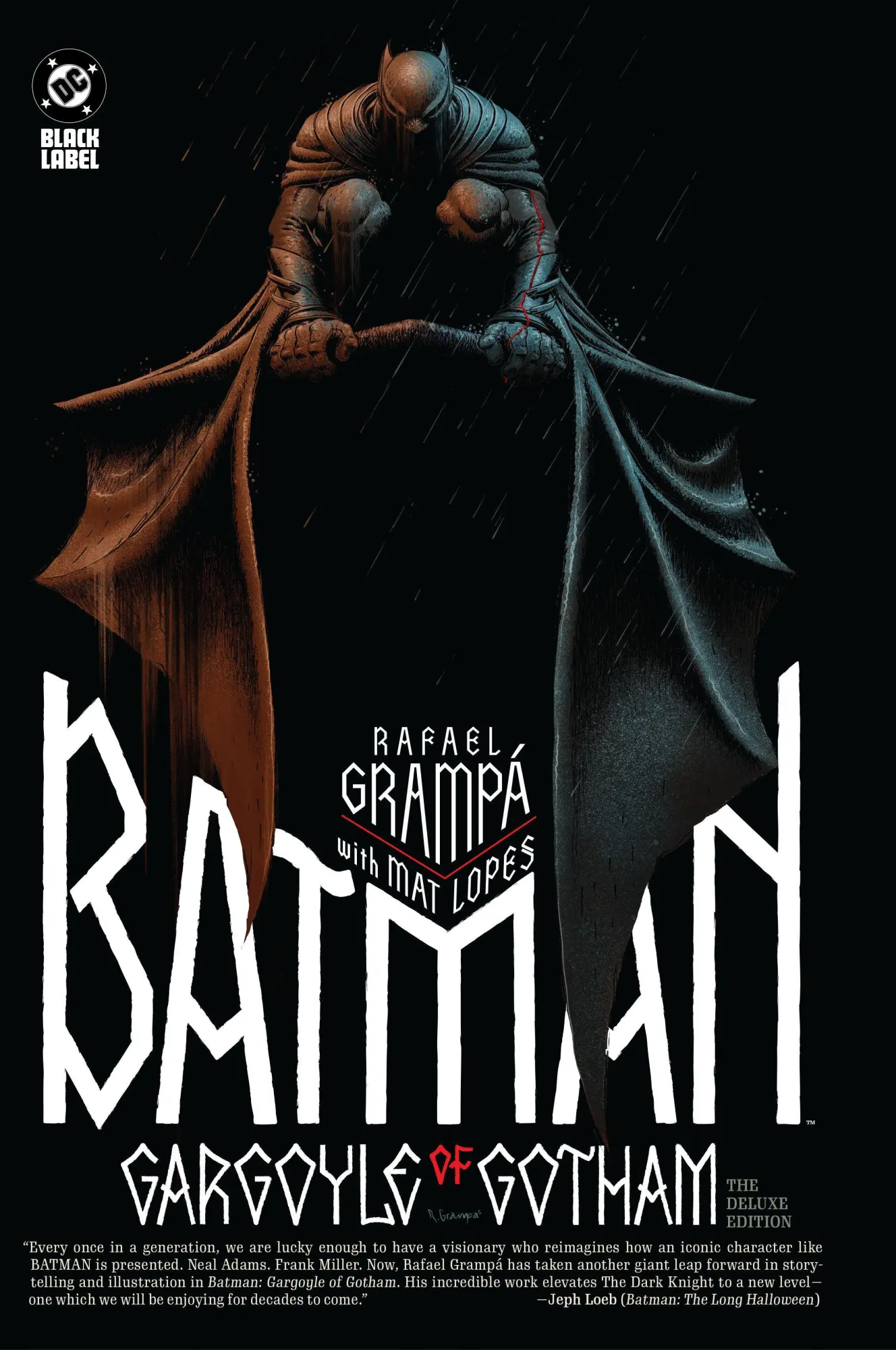 Cover: 9781799501176 | Batman | Gargoyle of Gotham - The Deluxe Edition | Rafael Grampa