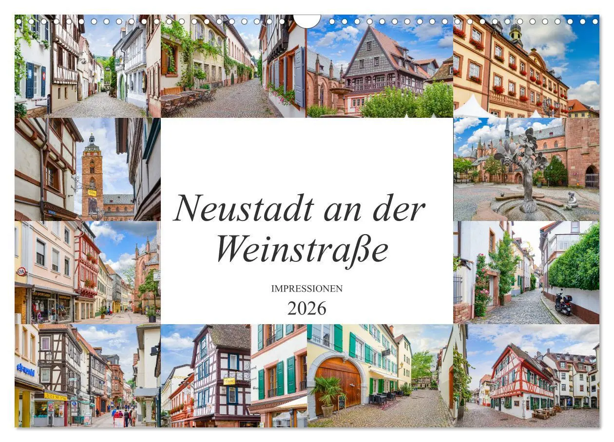 Cover: 9783457751176 | Neustadt an der Weinstraße Impressionen (Wandkalender 2026 DIN A3...