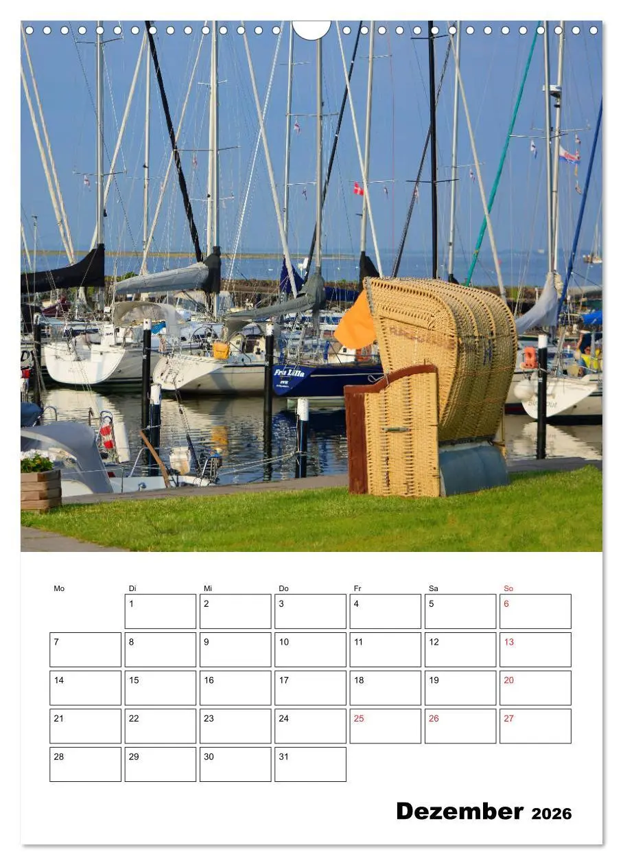 Bild: 9783516391176 | Marina Heiligenhafen (Wandkalender 2026 DIN A3 hoch), CALVENDO...