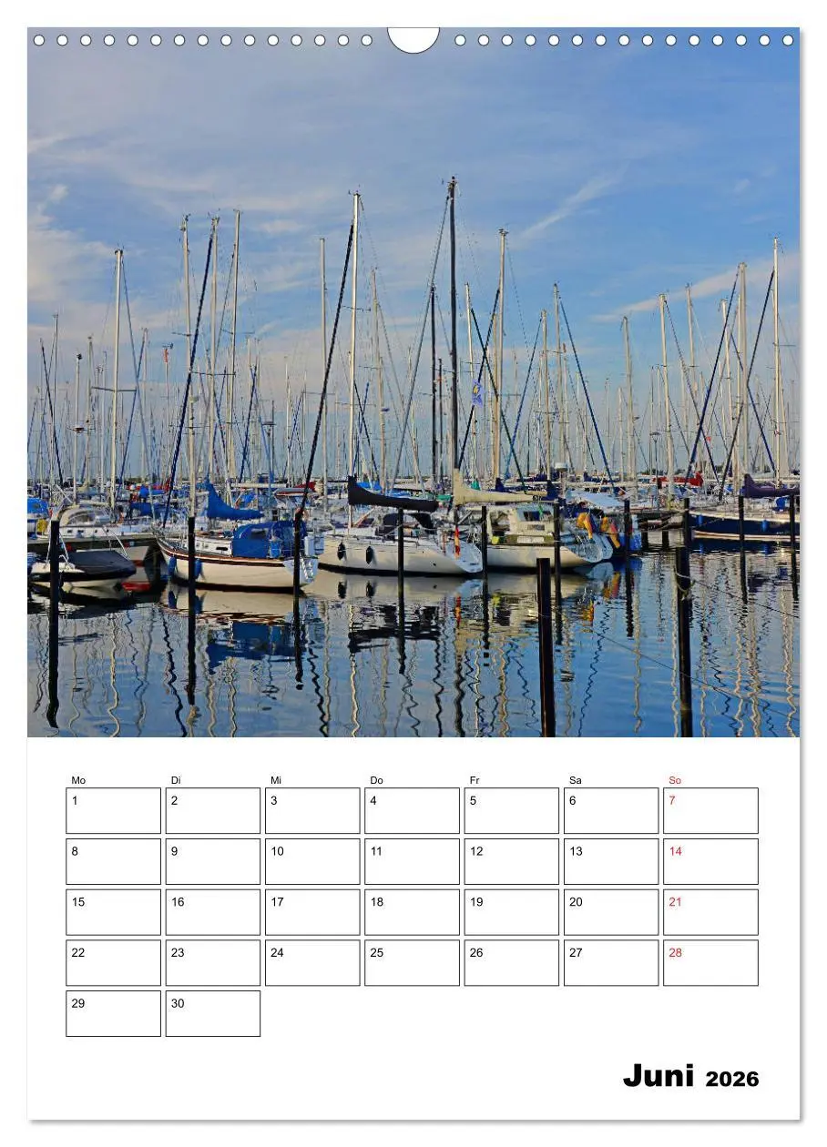 Bild: 9783516391176 | Marina Heiligenhafen (Wandkalender 2026 DIN A3 hoch), CALVENDO...