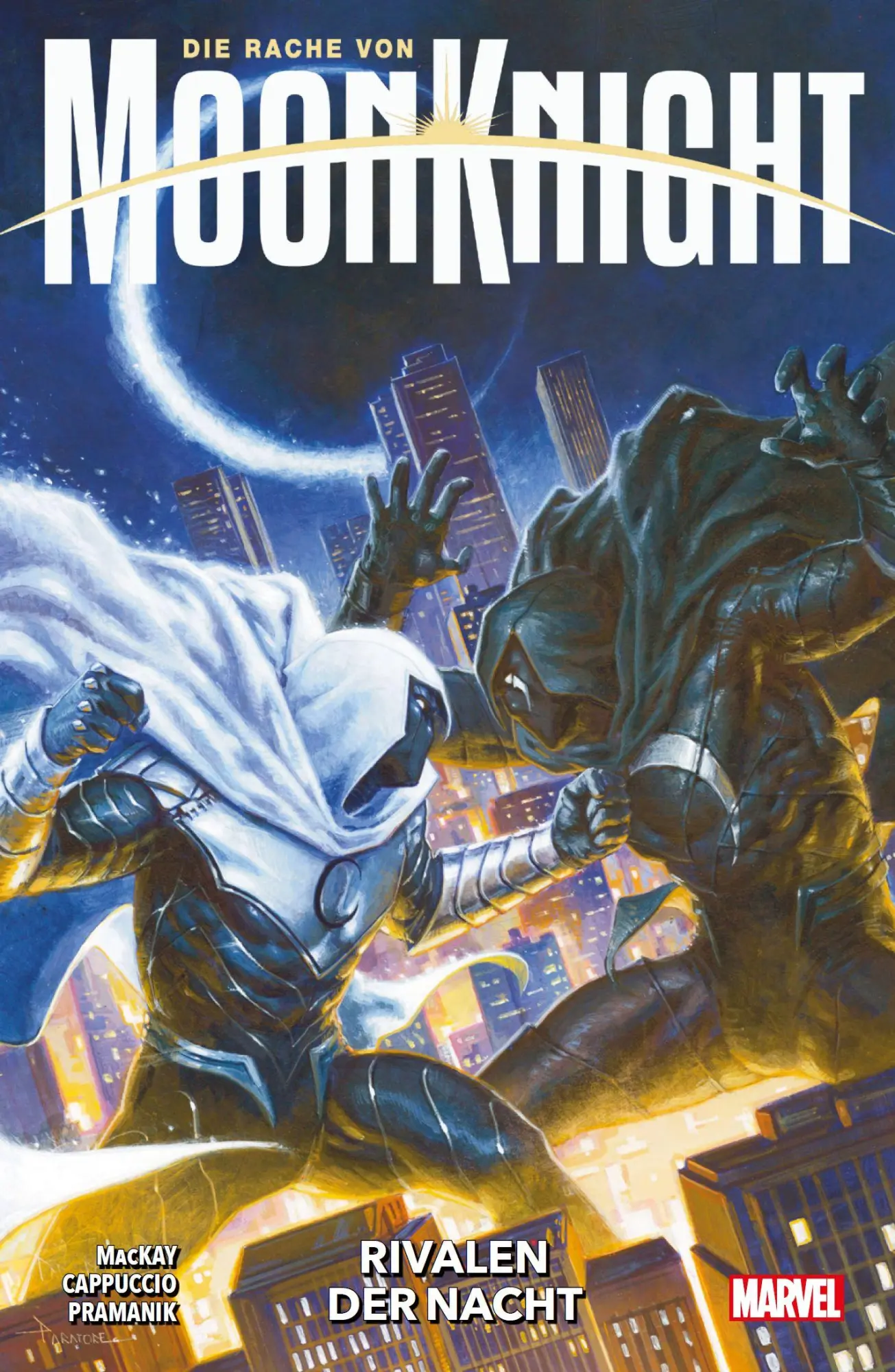 Cover: 9783741641176 | Die Rache von Moon Knight | Bd. 2: Rivalen der Nacht | Mackay (u. a.)