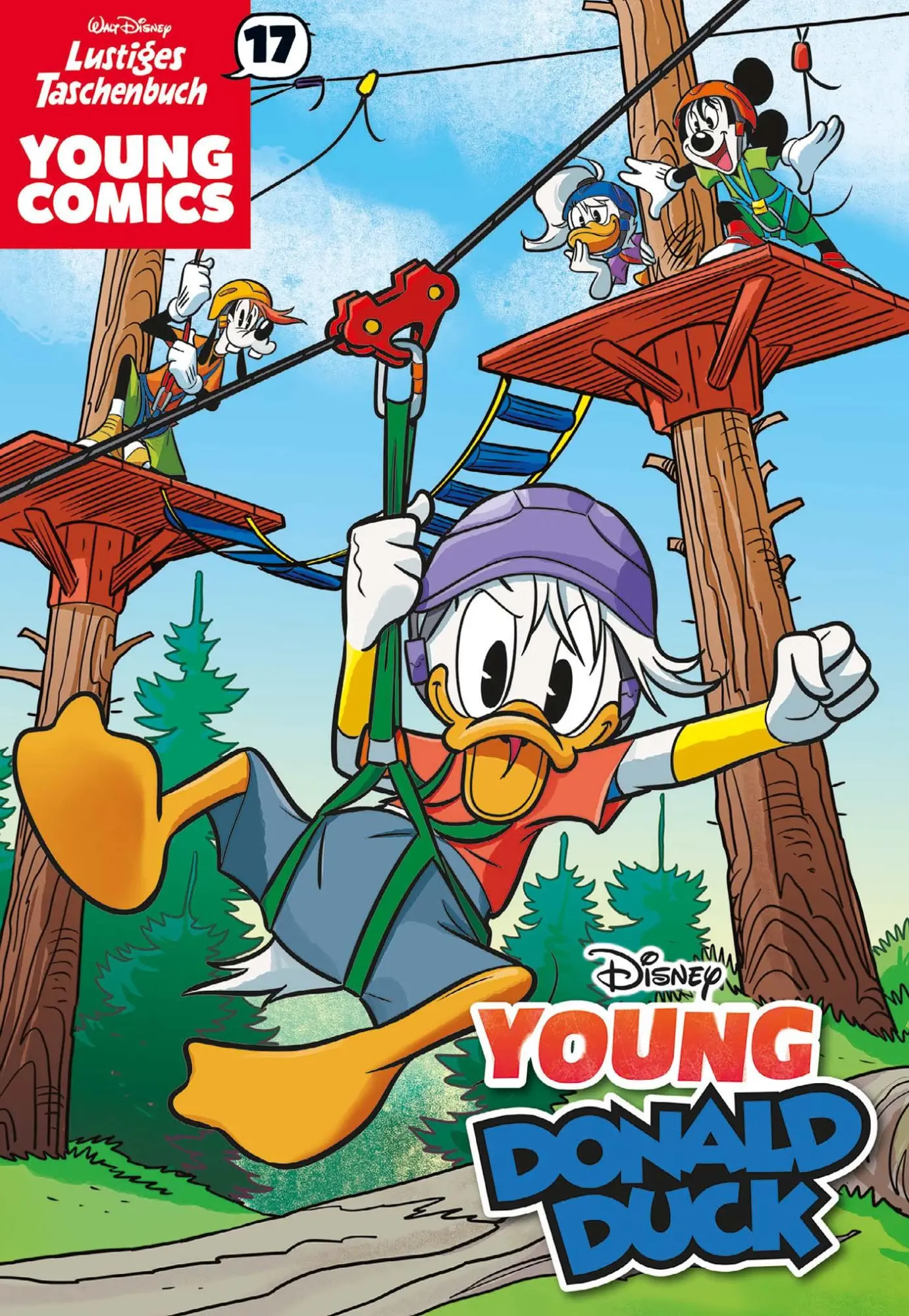 Cover: 9783841321176 | Lustiges Taschenbuch Young Comics 17 | Young Donald Duck | Disney