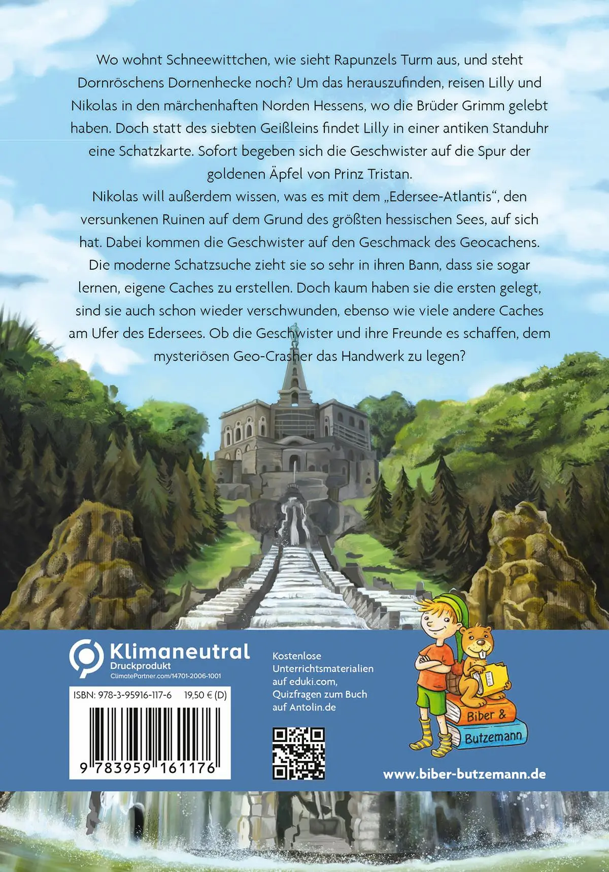 Rückseite: 9783959161176 | Dem Geo-Crasher auf der Spur - Lilly und Nikolas in Nordhessen | Buch