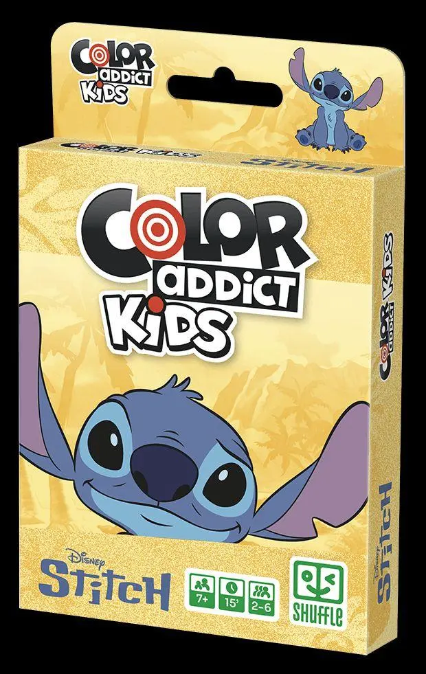 Cover: 5411068871276 | Color Addict Kids - Disney Stitch - Kartenspiele für Kinder (Mau...