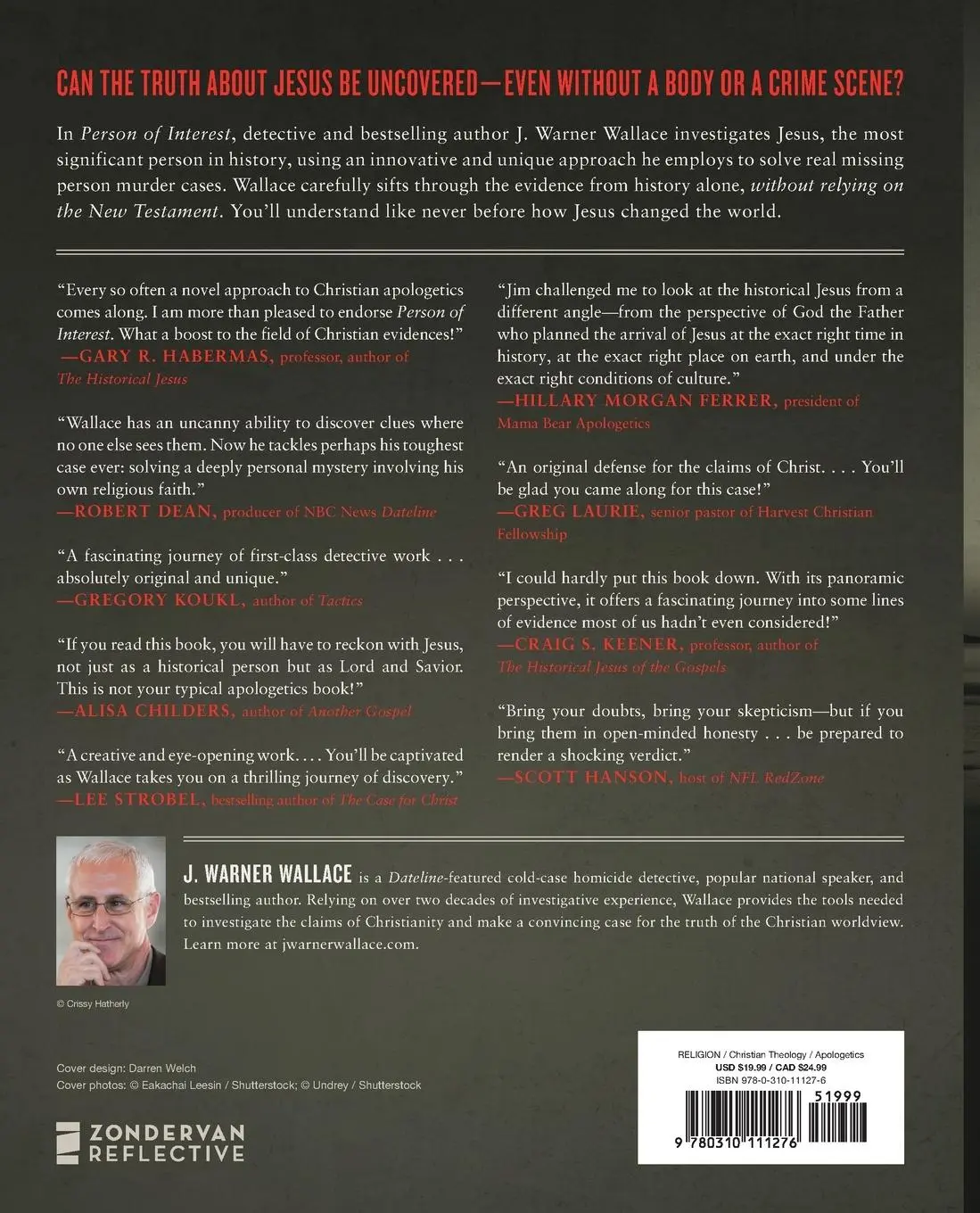 Rückseite: 9780310111276 | Person of Interest Softcover | J. Wallace | Taschenbuch | Englisch