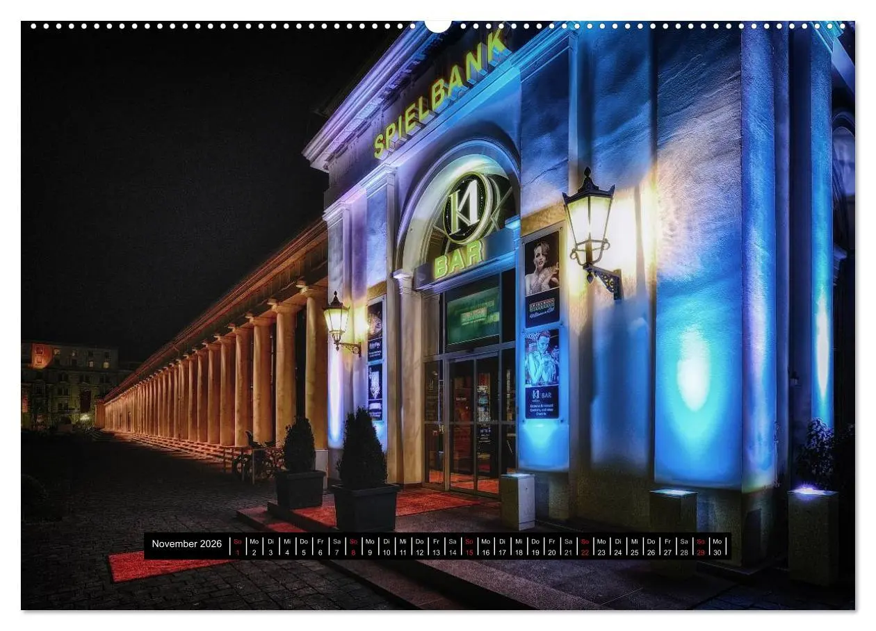 Bild: 9783516071276 | Wiesbaden - Inside (Wandkalender 2026 DIN A2 quer), CALVENDO...