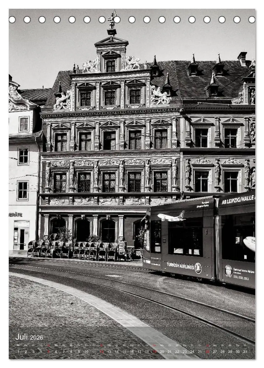 Bild: 9783516451276 | Ein Blick auf Erfurt (Tischkalender 2026 DIN A5 hoch), CALVENDO...