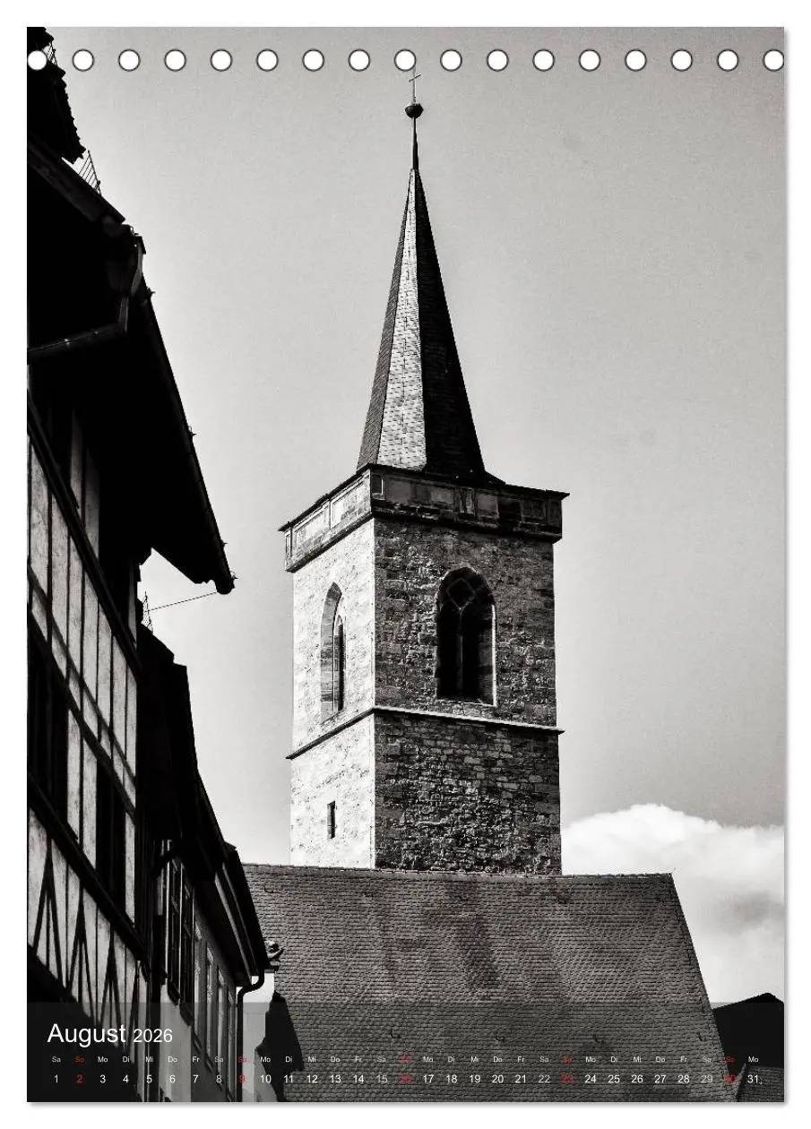 Bild: 9783516451276 | Ein Blick auf Erfurt (Tischkalender 2026 DIN A5 hoch), CALVENDO...