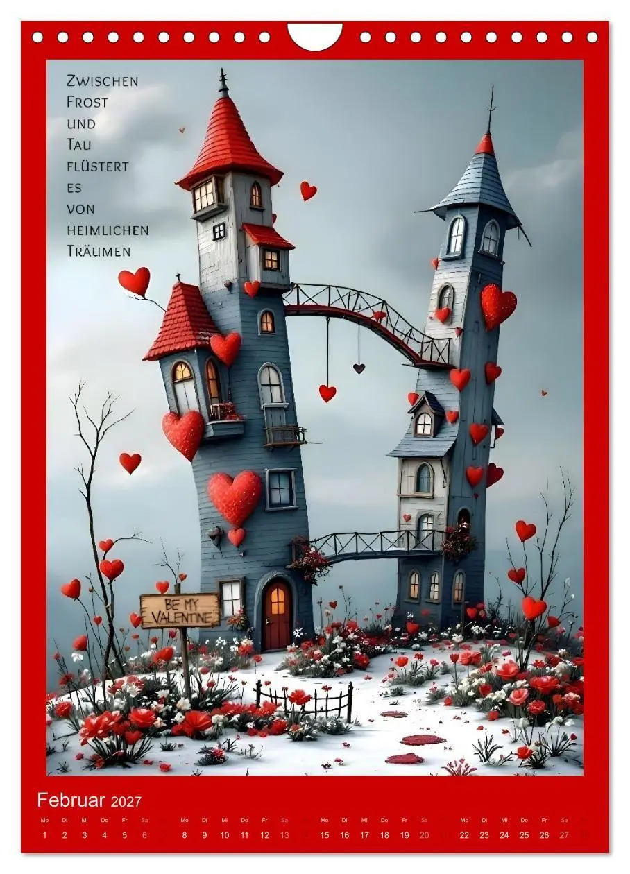 Bild: 9783516901276 | Hausgeflippt (Wandkalender 2027 DIN A4 hoch), CALVENDO Monatskalender