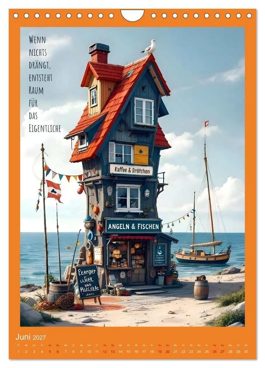 Bild: 9783516901276 | Hausgeflippt (Wandkalender 2027 DIN A4 hoch), CALVENDO Monatskalender