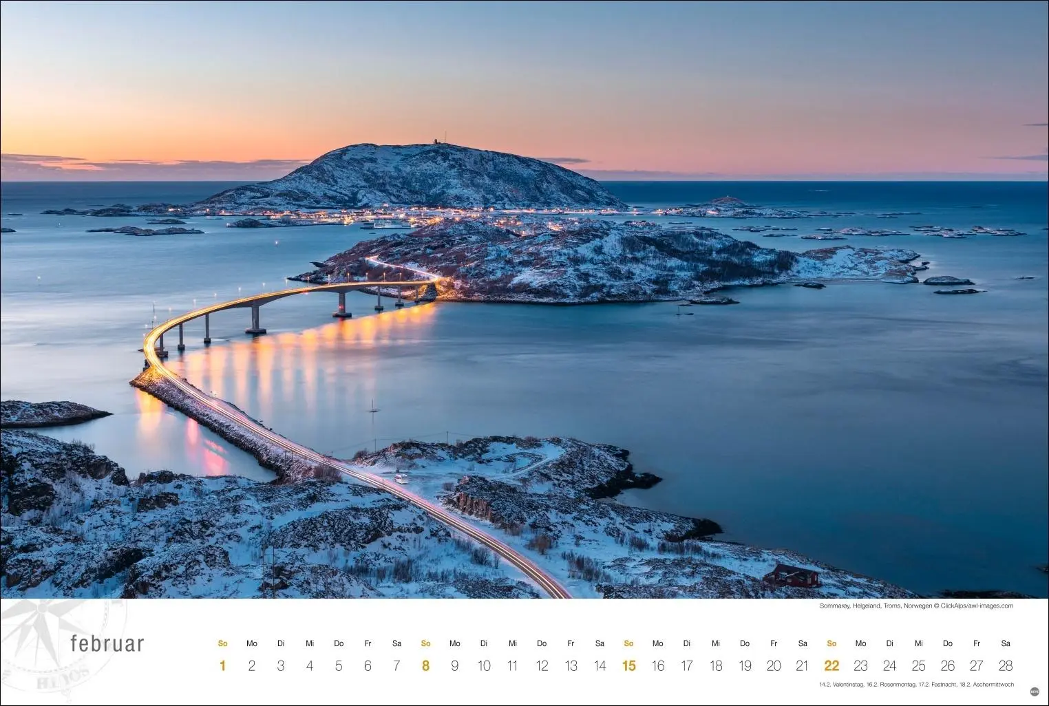 Bild: 9783756411276 | Hurtigruten Globetrotter Kalender 2026 - Von unberührten Fjorden...
