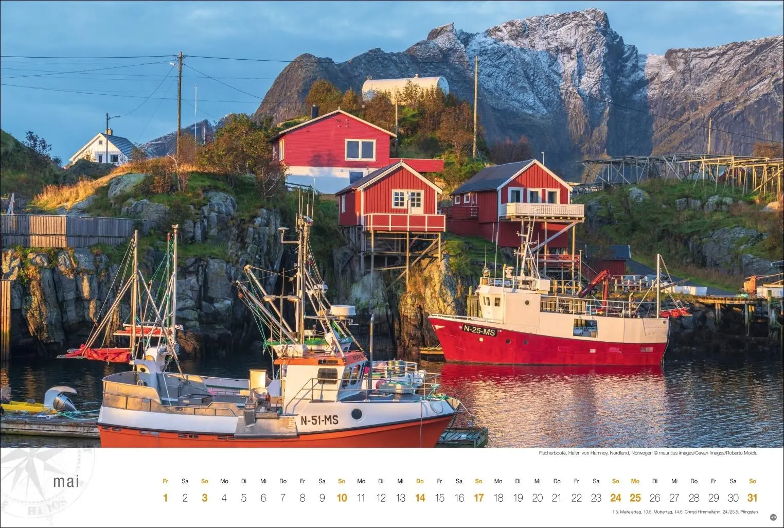 Bild: 9783756411276 | Hurtigruten Globetrotter Kalender 2026 - Von unberührten Fjorden...