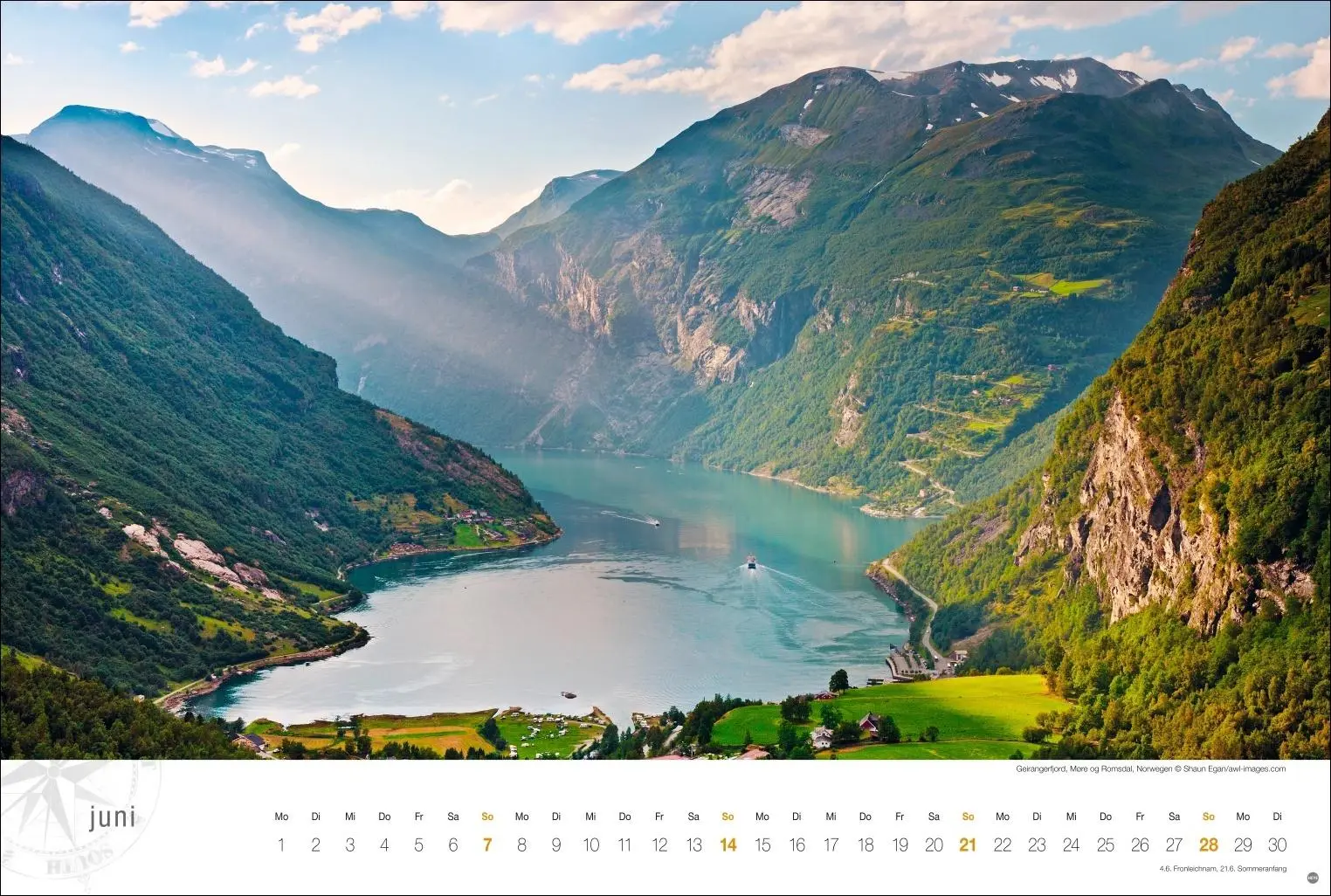 Bild: 9783756411276 | Hurtigruten Globetrotter Kalender 2026 - Von unberührten Fjorden...