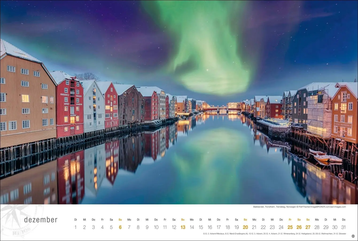 Bild: 9783756411276 | Hurtigruten Globetrotter Kalender 2026 - Von unberührten Fjorden...