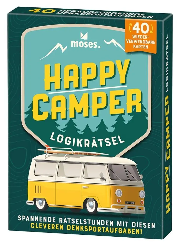 Cover: 4033477921376 | Happy Camper | Professor Puzzle LTD | Spiel | 92137 | Deutsch | 2025