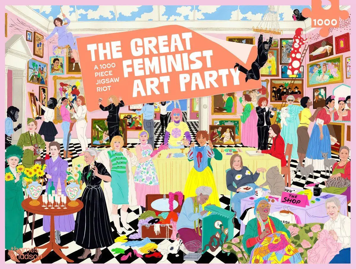 Cover: 9780500421376 | The Great Feminist Art Party | A 1000 Piece Jigsaw Riot | Spiel | 2026