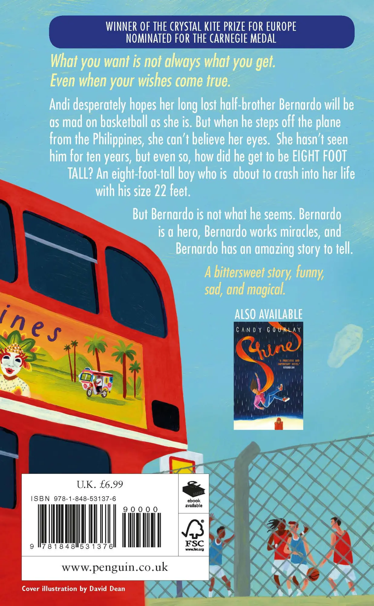 Rückseite: 9781848531376 | Tall Story | Candy Gourlay | Taschenbuch | Kartoniert / Broschiert