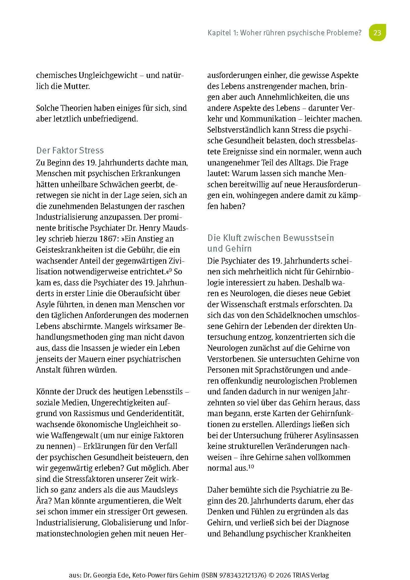 Bild: 9783432121376 | Keto-Power fürs Gehirn | Georgia Ede | Buch | 392 S. | Deutsch | 2026